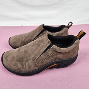 Merrell‎ Gunsmoke Suede Slip On Loafers Shoes Womens Size 6.5